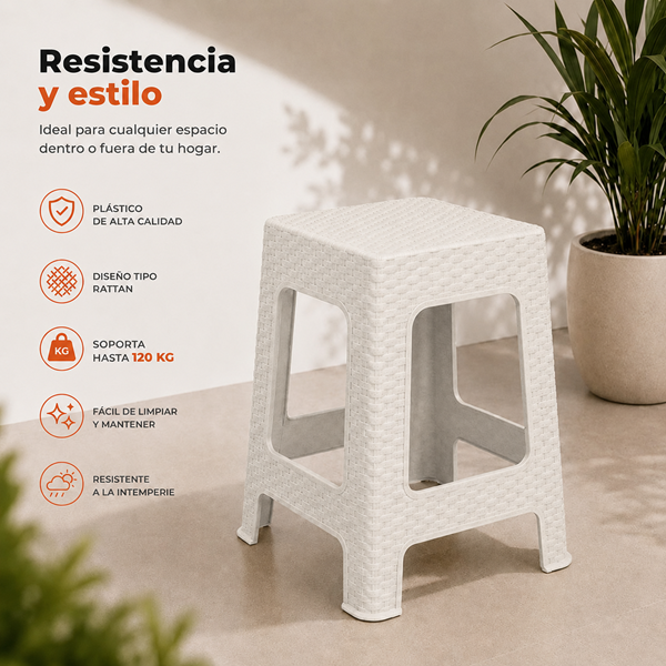 Piso Ratán Mármol