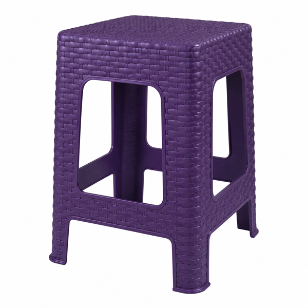 Piso Ratán Morado Metalizado