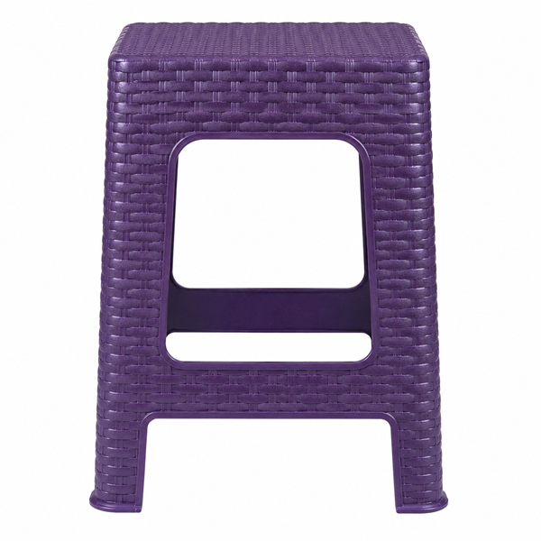 Piso Ratán Morado Metalizado
