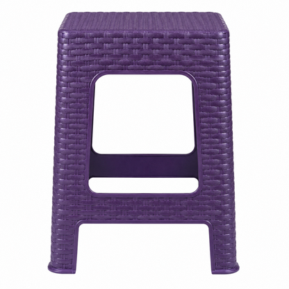 Piso Ratán Morado Metalizado