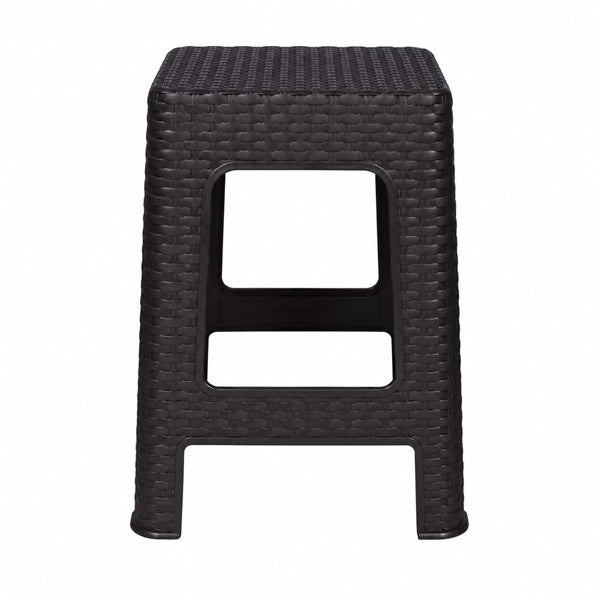 Piso Ratán Negro