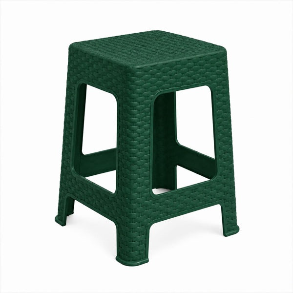 Piso Ratán Verde Oscuro