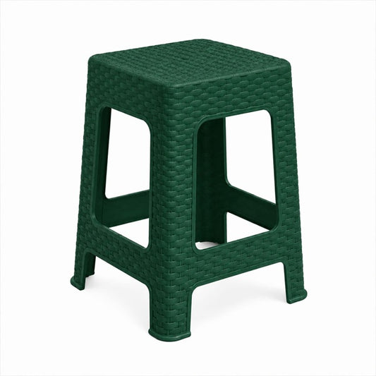 Piso Ratán Verde Oscuro