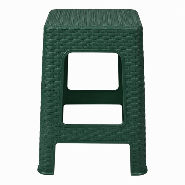 Piso Ratán Verde Oscuro