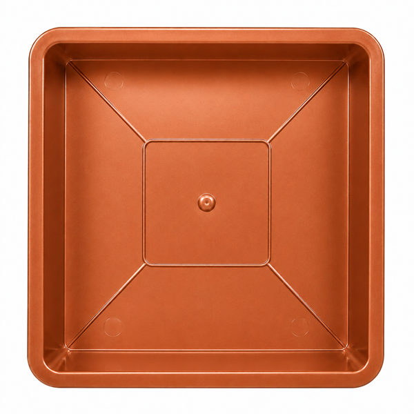 Plato Cuadrado Para Macetero 14-15cm