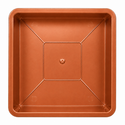 Plato Cuadrado Para Macetero 14-15cm