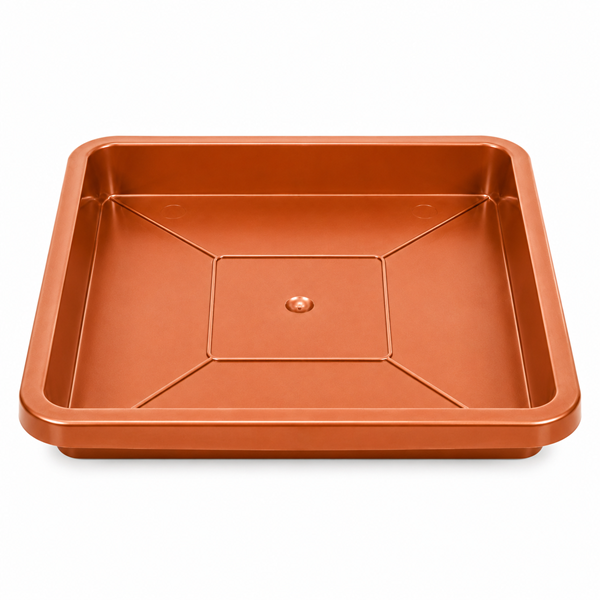 Plato Cuadrado Para Macetero 14-15cm
