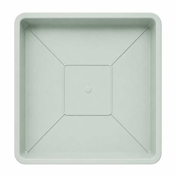 Plato Cuadrado Para Macetero 14-15cm