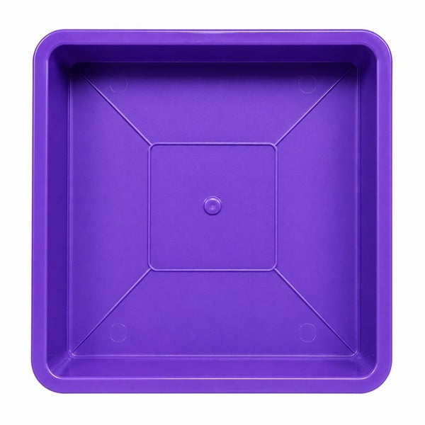 Plato Cuadrado Para Macetero 14-15cm