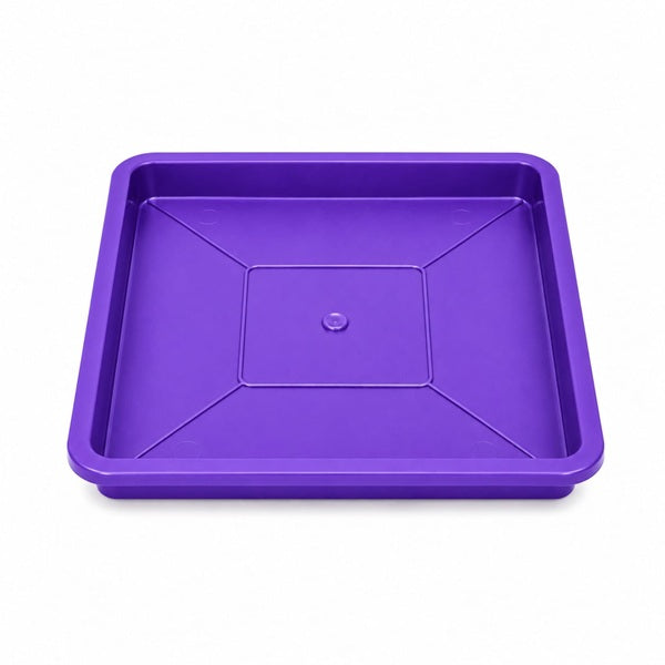 Plato Cuadrado Para Macetero 14-15cm