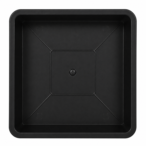 Plato Cuadrado Para Macetero 14-15cm