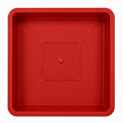 Plato Cuadrado Para Macetero 14-15cm