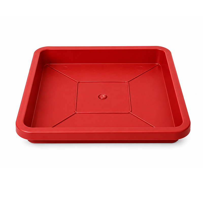 Plato Cuadrado Para Macetero 14-15cm