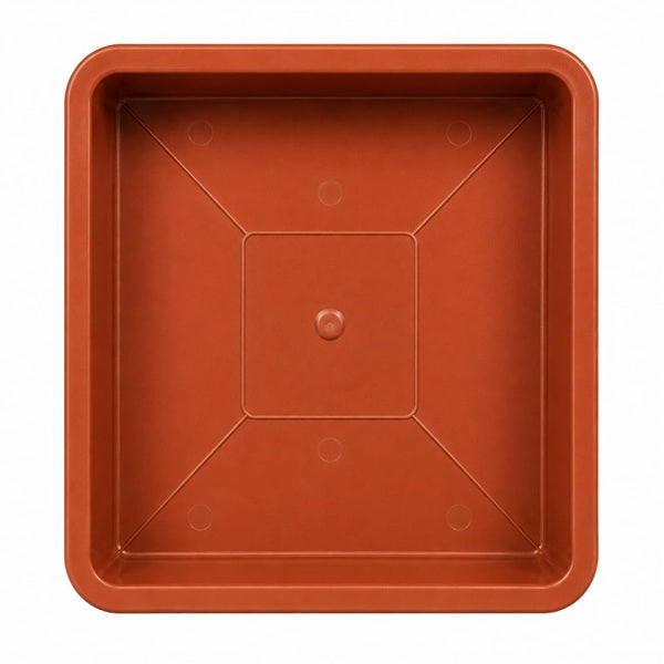 Plato Cuadrado Para Macetero 14-15cm