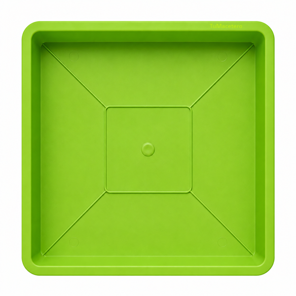 Plato Cuadrado Para Macetero 14-15cm