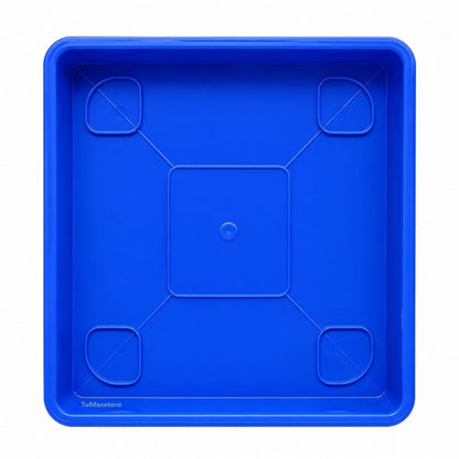 Plato Cuadrado Para Macetero 40cm