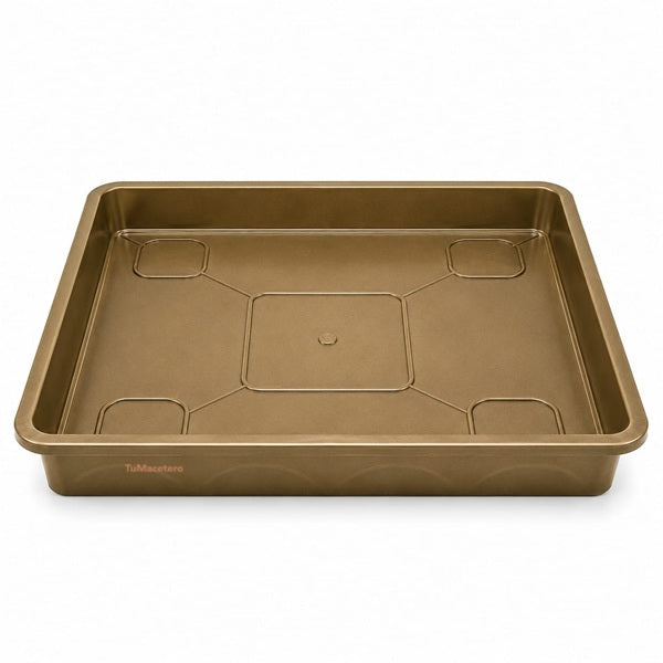 Plato Cuadrado Para Macetero 40cm