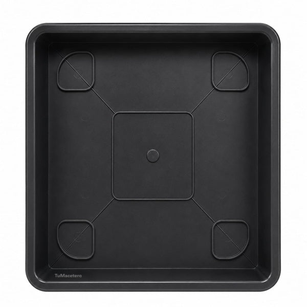 Plato Cuadrado Para Macetero 40cm