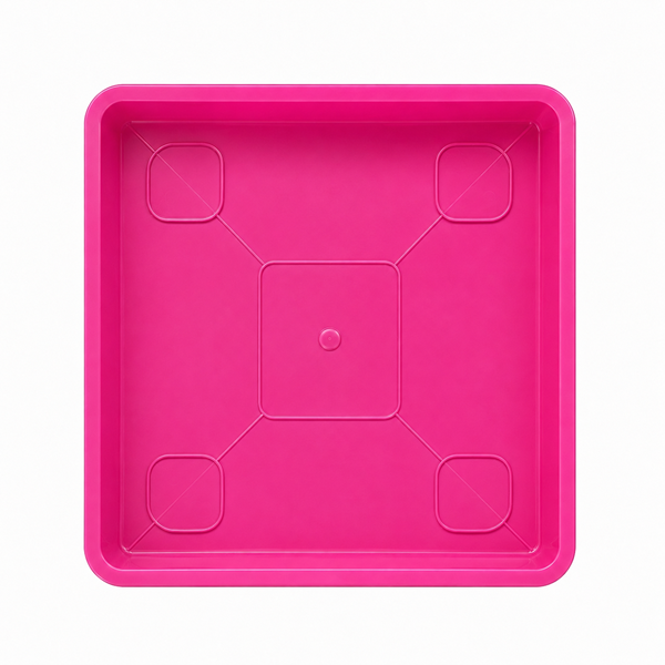 Plato Cuadrado Para Macetero 40cm