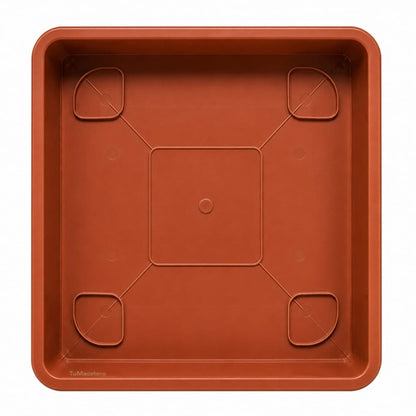 Plato Cuadrado Para Macetero 40cm