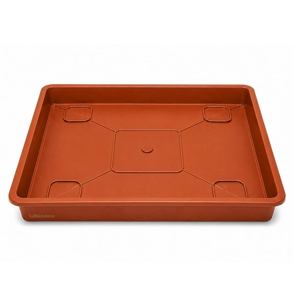 Plato Cuadrado Para Macetero 40cm