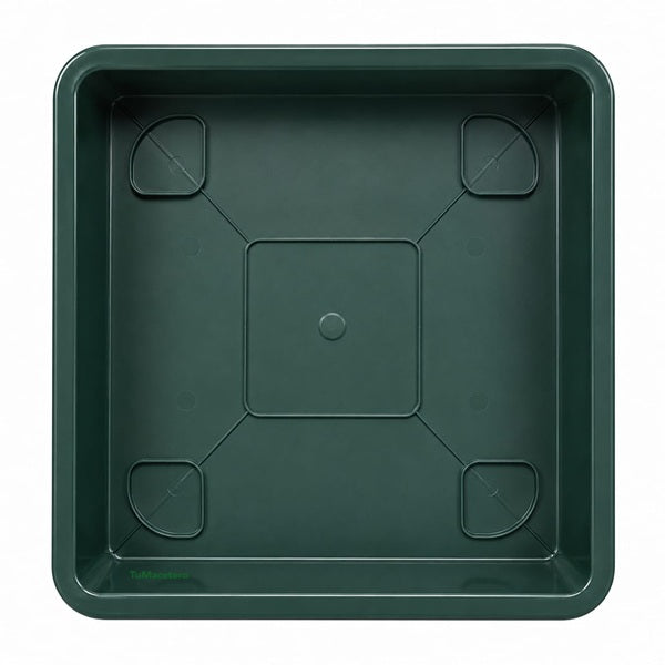 Plato Cuadrado Para Macetero 40cm