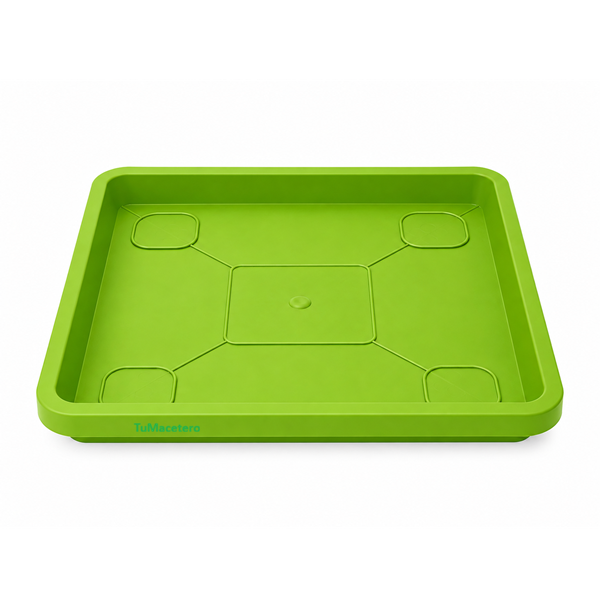 Plato Cuadrado Para Macetero 40cm