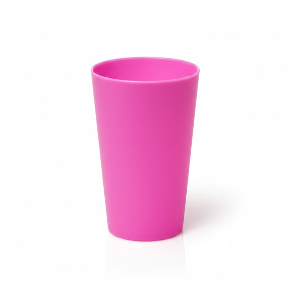 Vaso Plástico Rosado